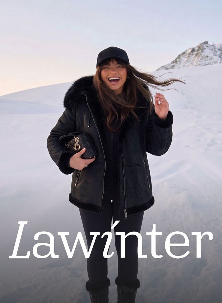 Дубленка женская зимняя LAWINTER, черная, модель 36307