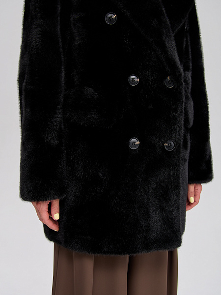 Шуба LAWINTER  модель 54243, цвет Черный