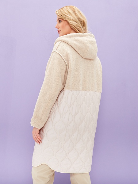 Куртка LAWINTER  модель 81458, цвет Молочный