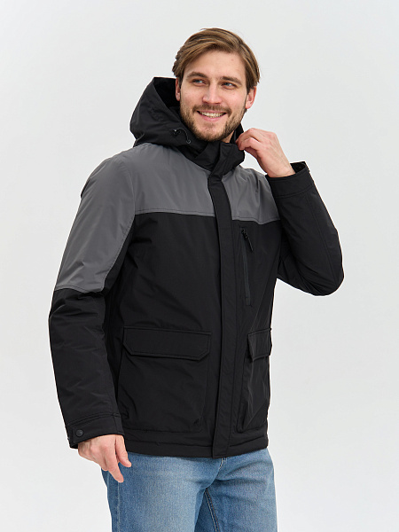 Куртка GRIZMAN  модель 74304, цвет Серо-черный