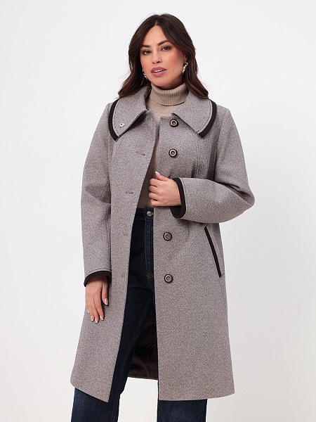 Пальто NAPOLITA  модель 82169, цвет Капучино
