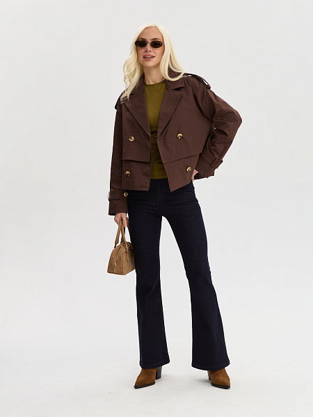 Куртка LAWINTER  модель 85642, цвет Коричневый