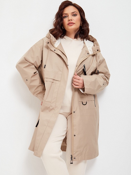 Куртка LAWINTER  модель 82160, цвет Темно-бежевый