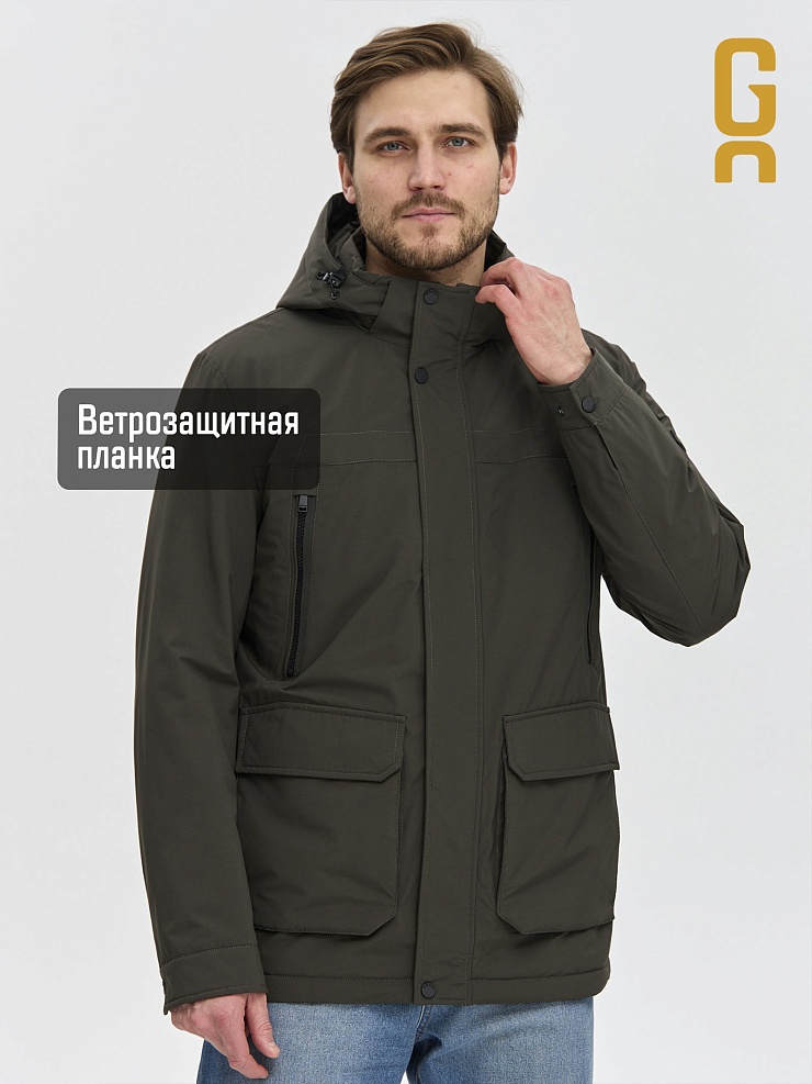 Куртка мужская демисезонная GRIZMAN, хаки, модель 74744