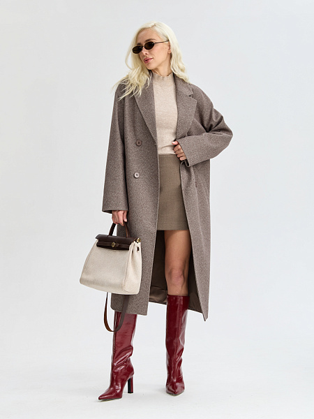 Пальто LAWINTER  модель 83891, цвет Мокко