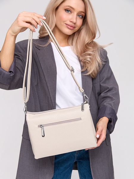 Сумка PARISOT  модель 1015D, цвет Молочный