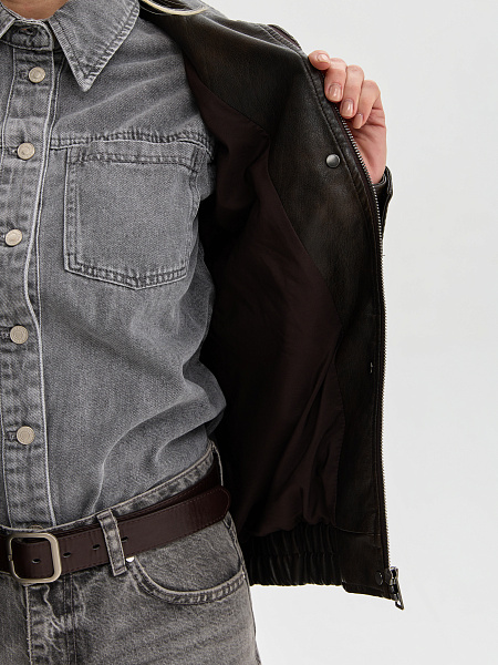 Куртка LAWINTER  модель 85804, цвет Коричневый