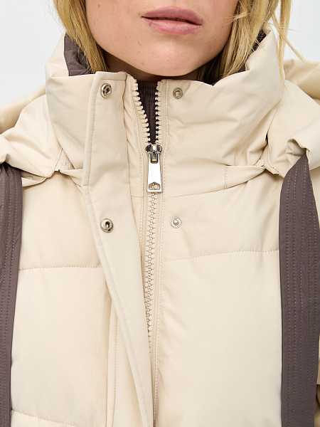 Куртка LAWINTER  модель 84494, цвет Бежевый Куртка LAWINTER  модель 84494, цвет Бежевый