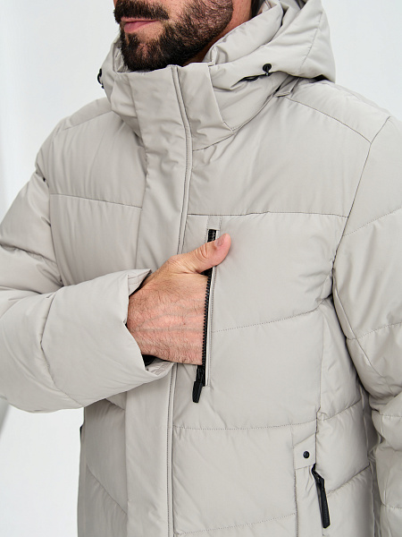 Куртка GRIZMAN  модель 73853, цвет Светло- серый
