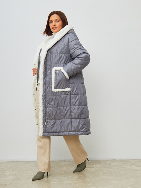 Куртка LAWINTER  модель 83760, цвет Серый