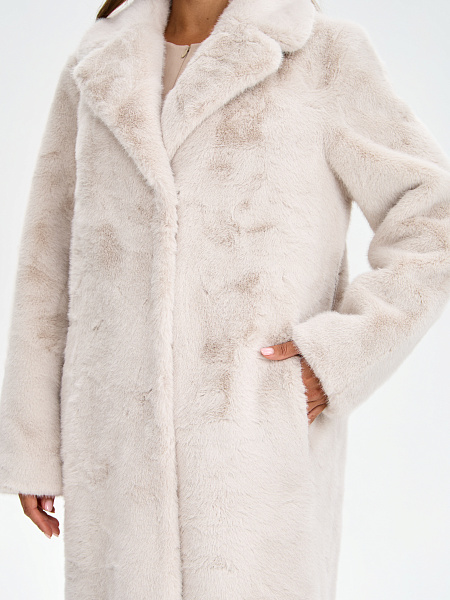 Шуба LAWINTER  модель 5391, цвет Молочный