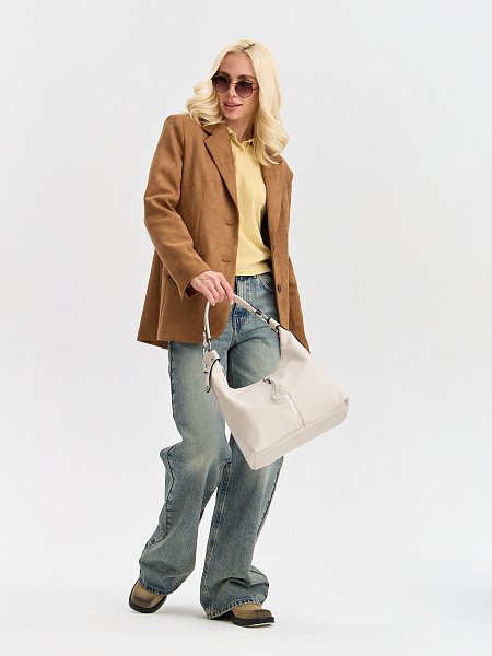 Сумка PARISOT  модель 14334, цвет Молочный