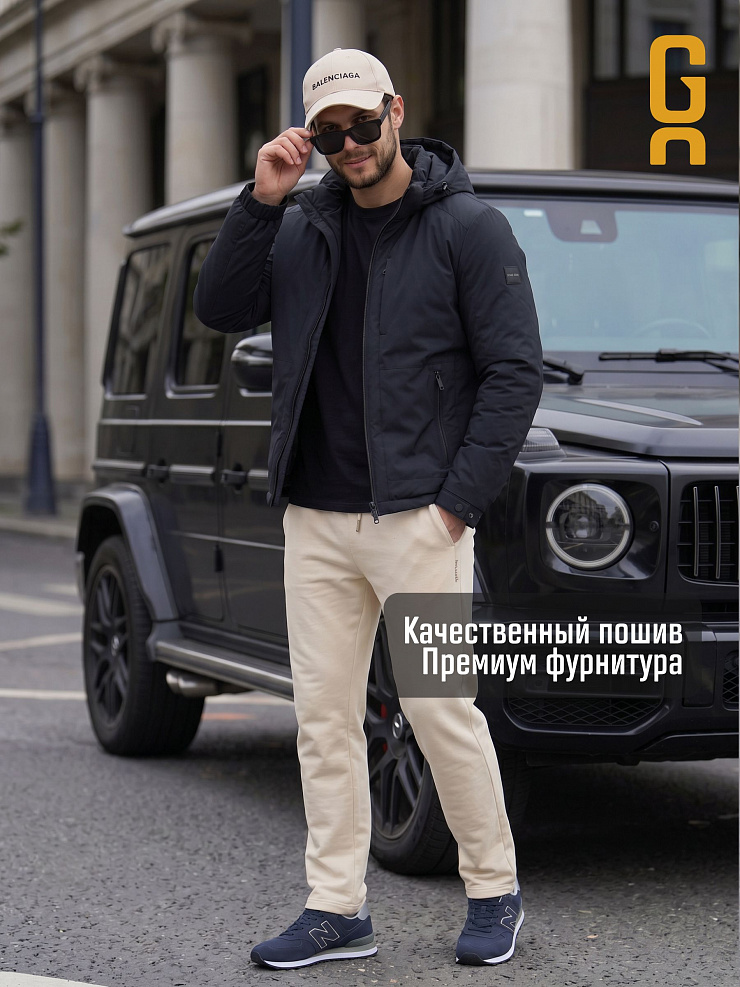 Куртка мужская демисезонная GRIZMAN, темно-синяя, модель 74966
