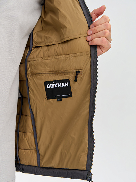 Куртка GRIZMAN  модель 74292, цвет Темно-серый