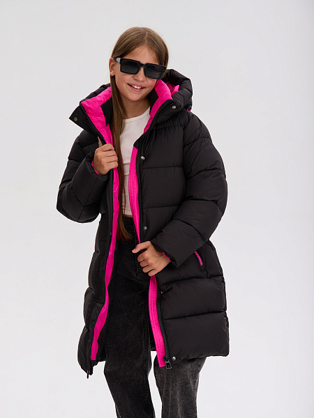 Куртка BRITT  модель 65178, цвет Черно-розовый